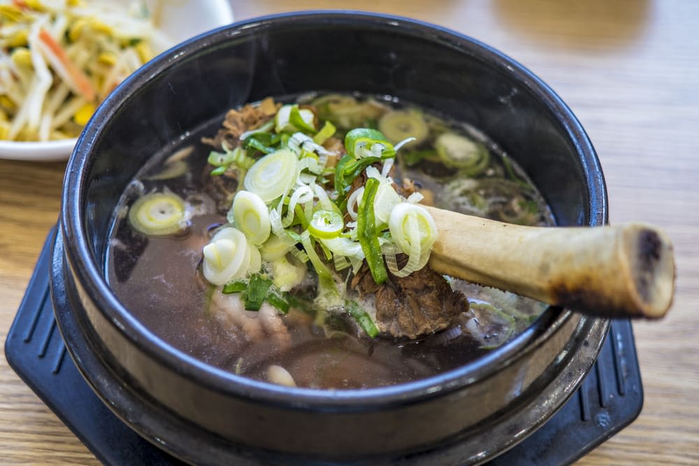 Wang Galbitang (beef short rib soup)