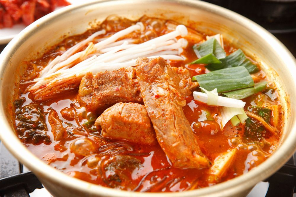 Whole Pork Jjigae (stew)