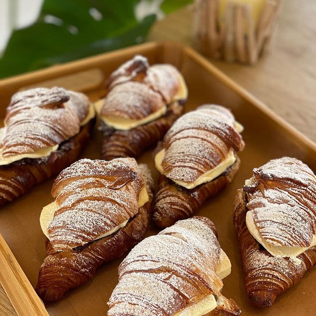 Red Bean Pasted and Butter Croissant