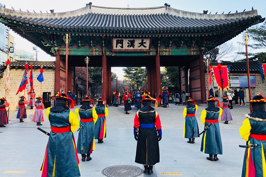 Deoksugung Palace Royal Guard Changing Ceremony