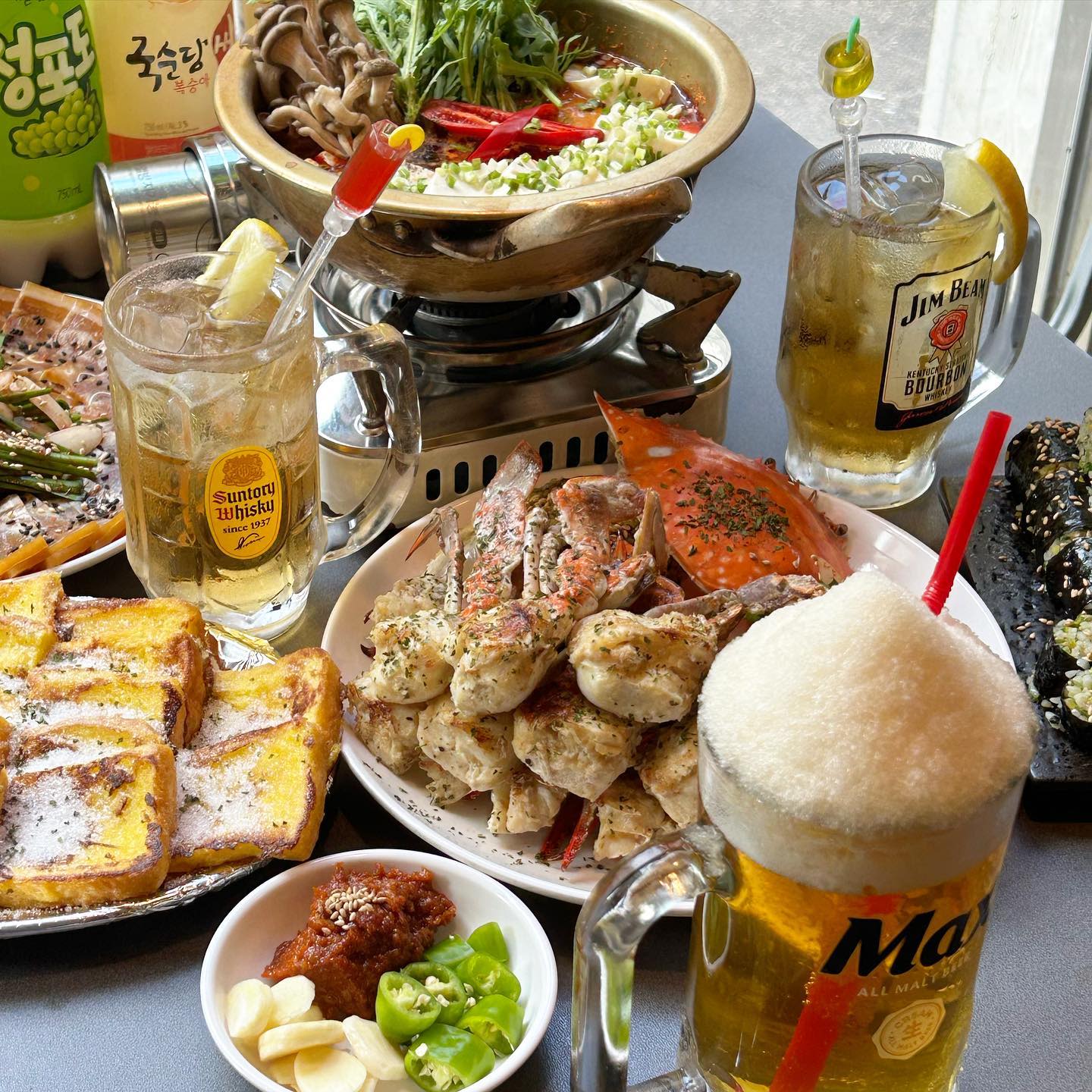 釜山・西面の居酒屋 公人主 | ワタリガニと氷ビール | NOL World