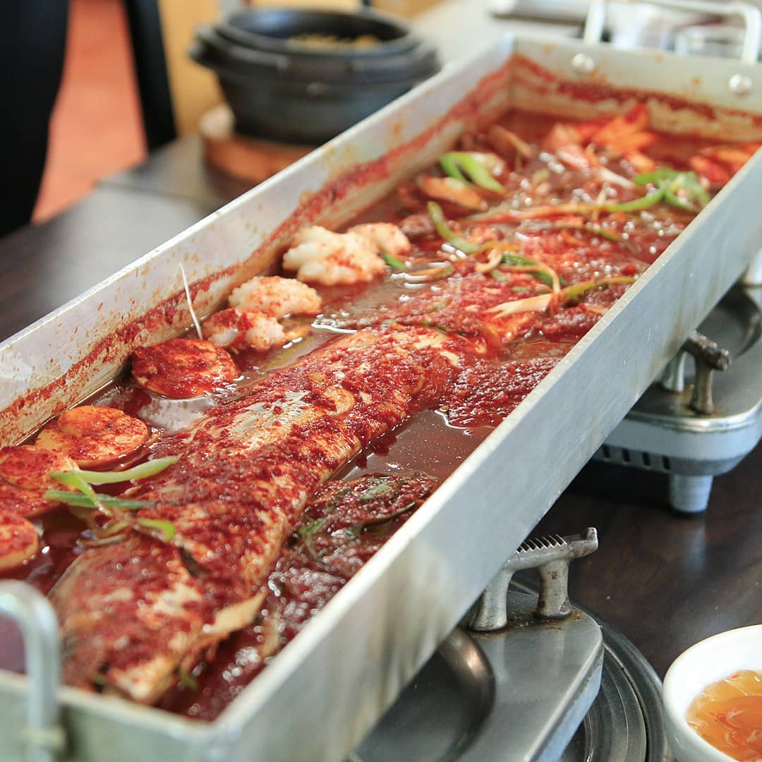 Jeju Galchi Jorim (braised cutlassfish)