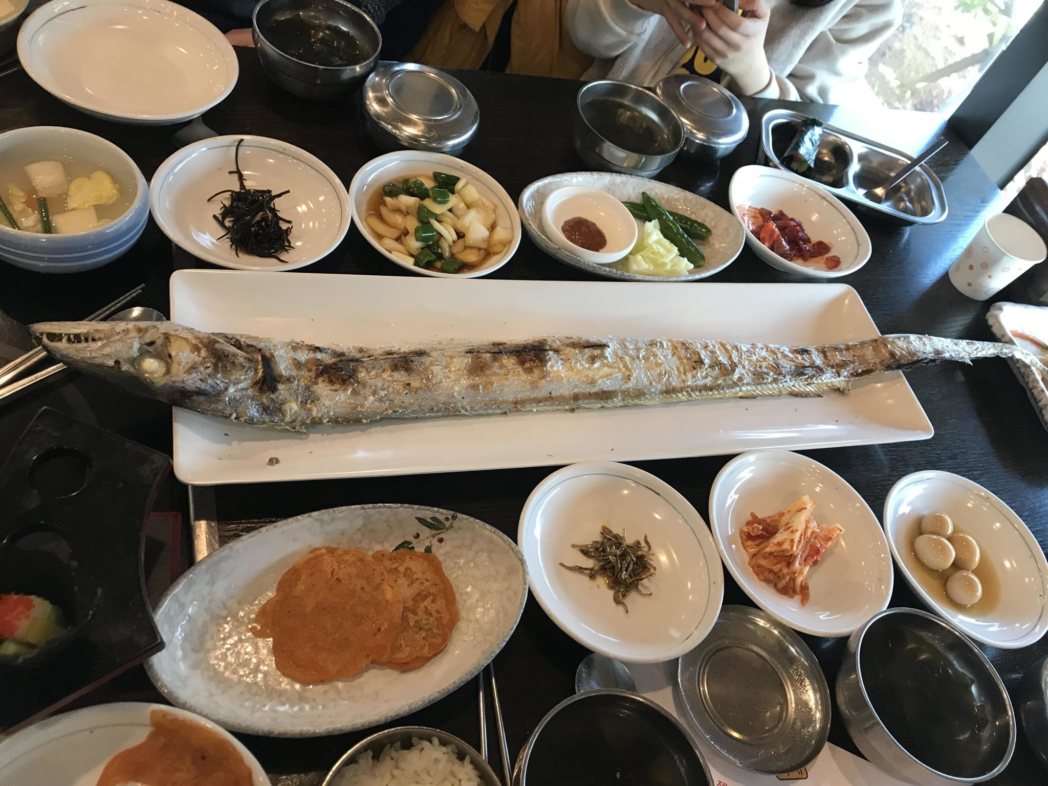 太刀魚の丸焼き