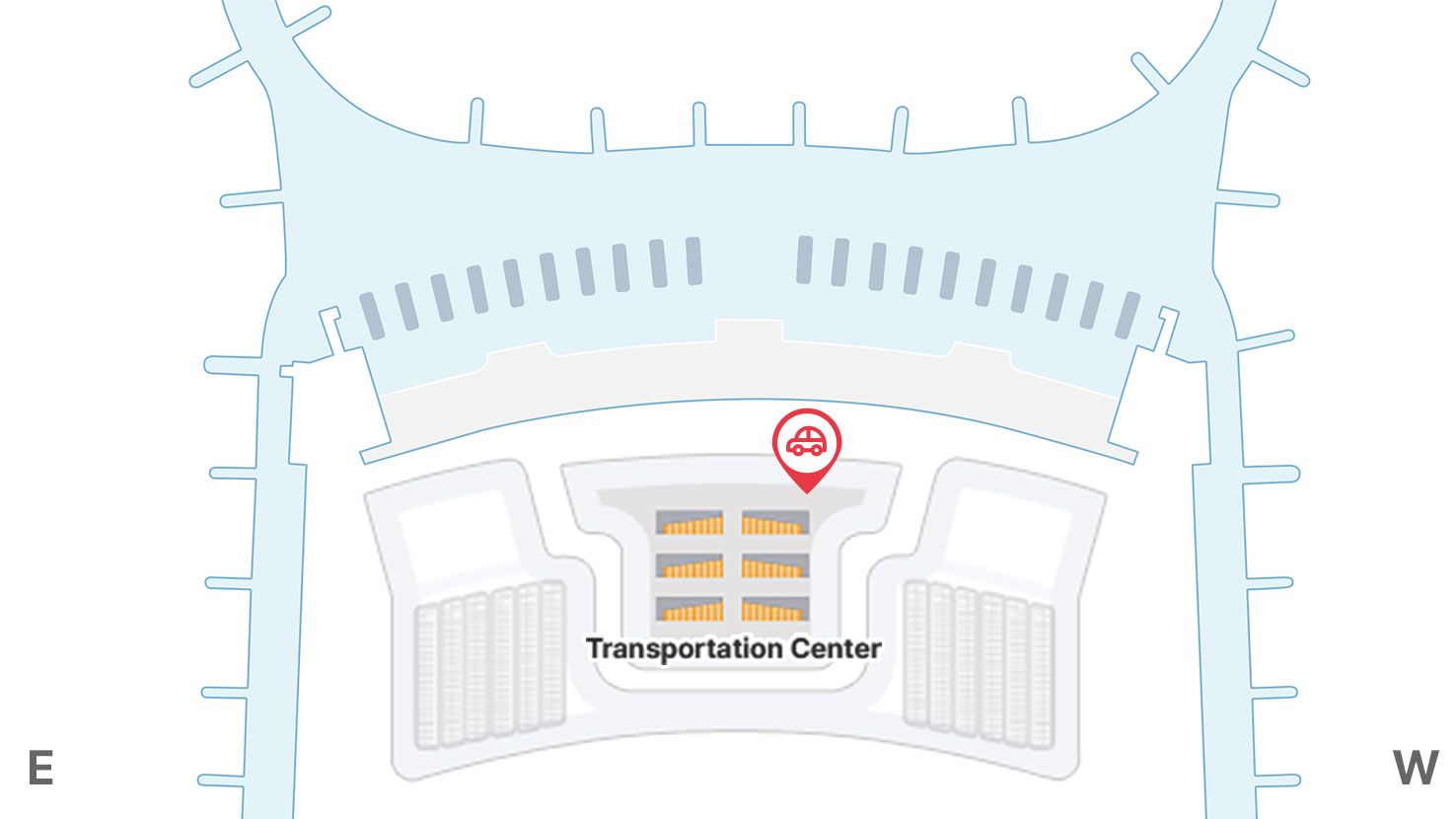 Terminal 2 Rental Car Centers