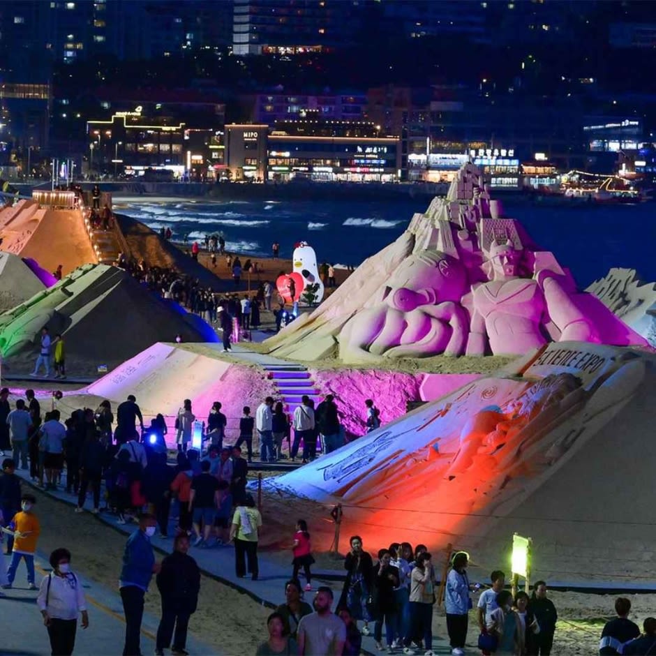 2024海雲台（ヘウンデ）砂祭り