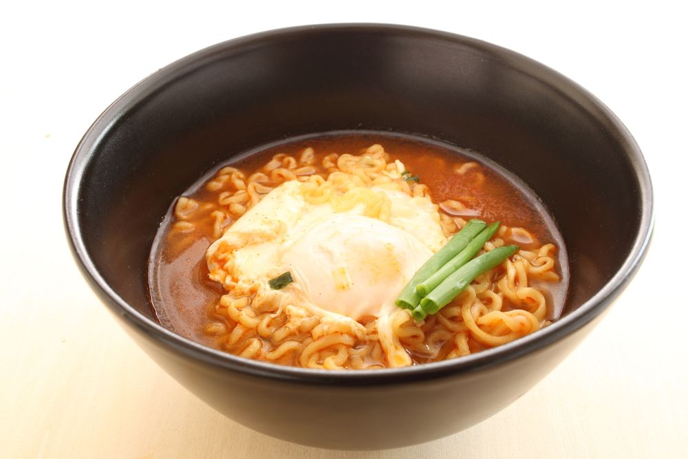 Beef Samgeopsal and scallion Jin-ramen