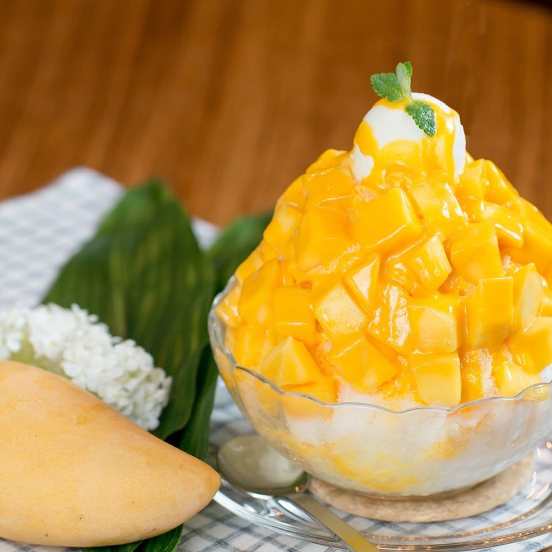 Mango shaved ice