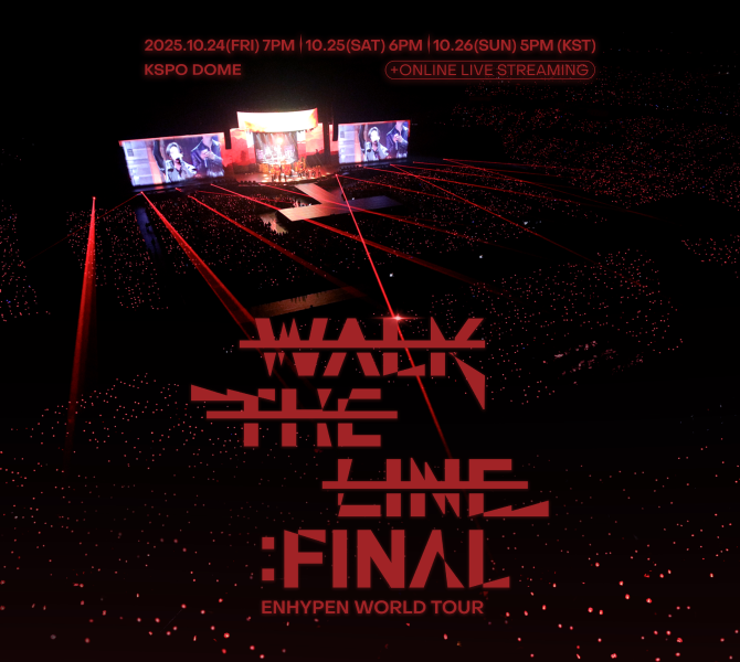 [Play&Stay]ENHYPEN WORLD TOUR ‘WALK THE LINE’ : FINAL	