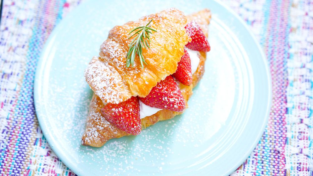 Strawberry Croissant