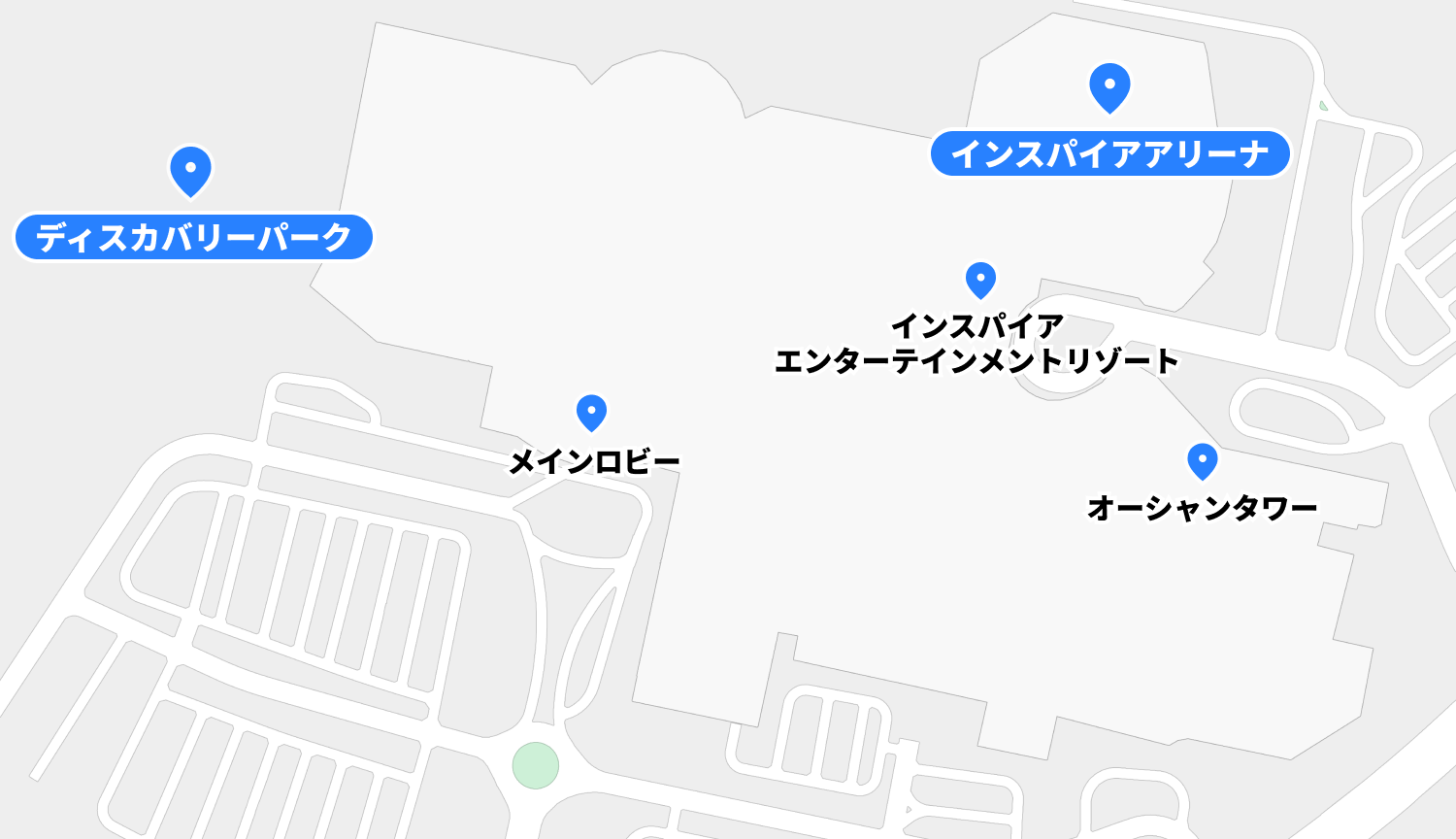 リゾート内マップ