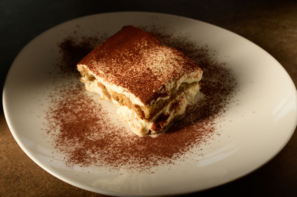 Homemade tiramisu