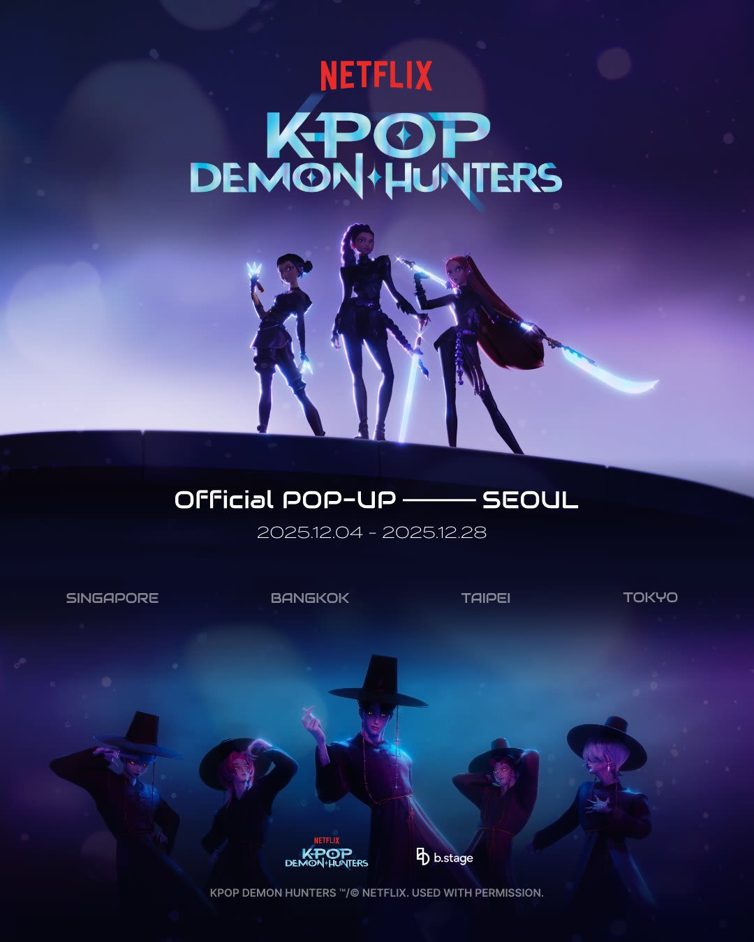 K-Pop Demon Hunters Official POP-UP