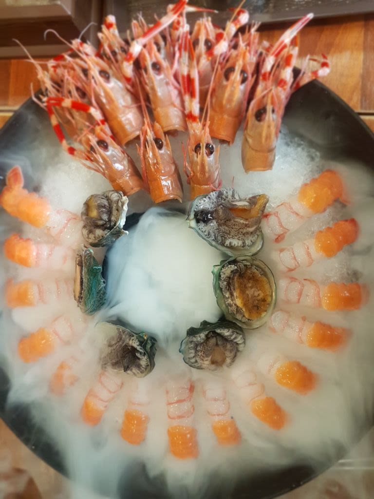 済州エビの刺身