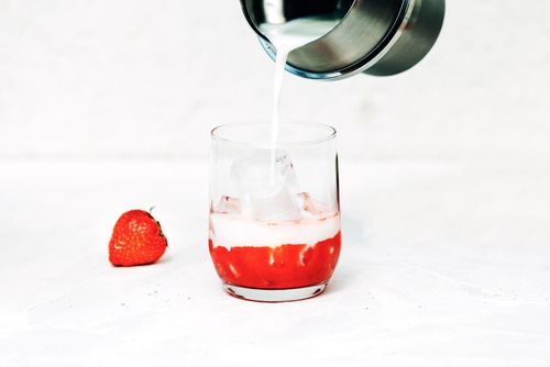 Jeju Strawberry Latte