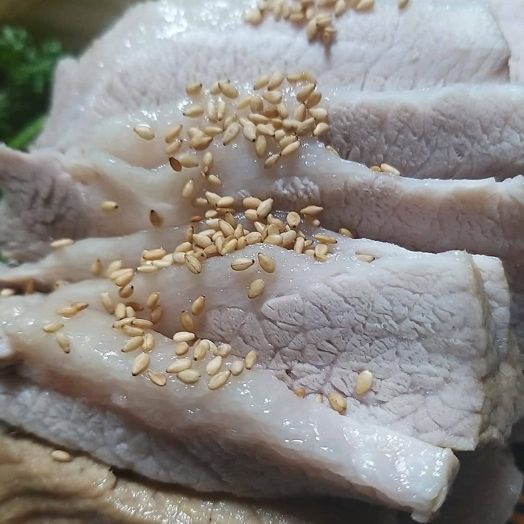 Bossam (boiled pork) set