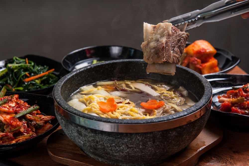 Mushroom Galbijjim (Braised Short Ribs) Set