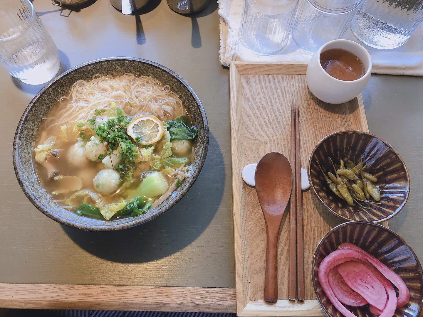 エビ団子入りタンメン