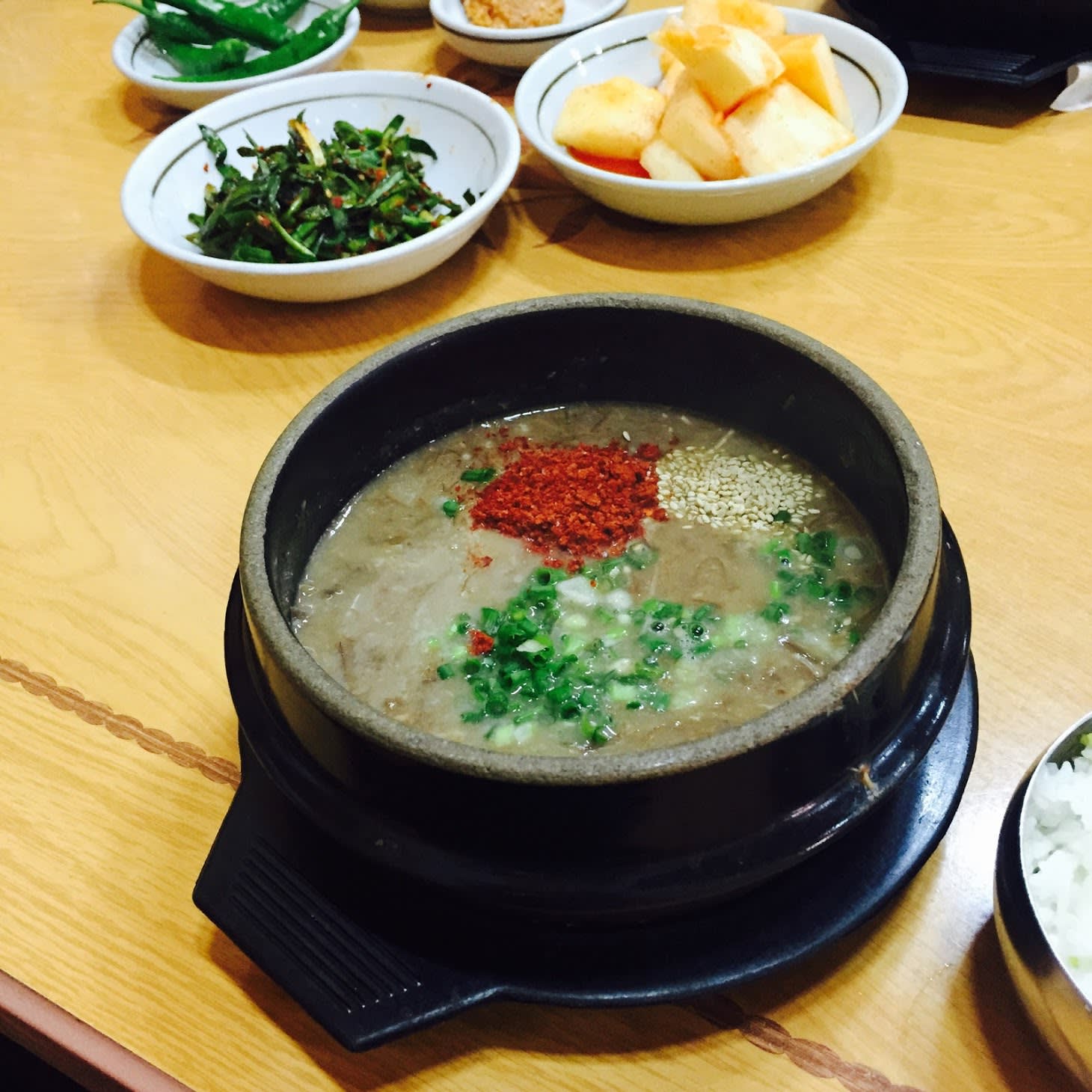 Momguk (gulfweed soup)