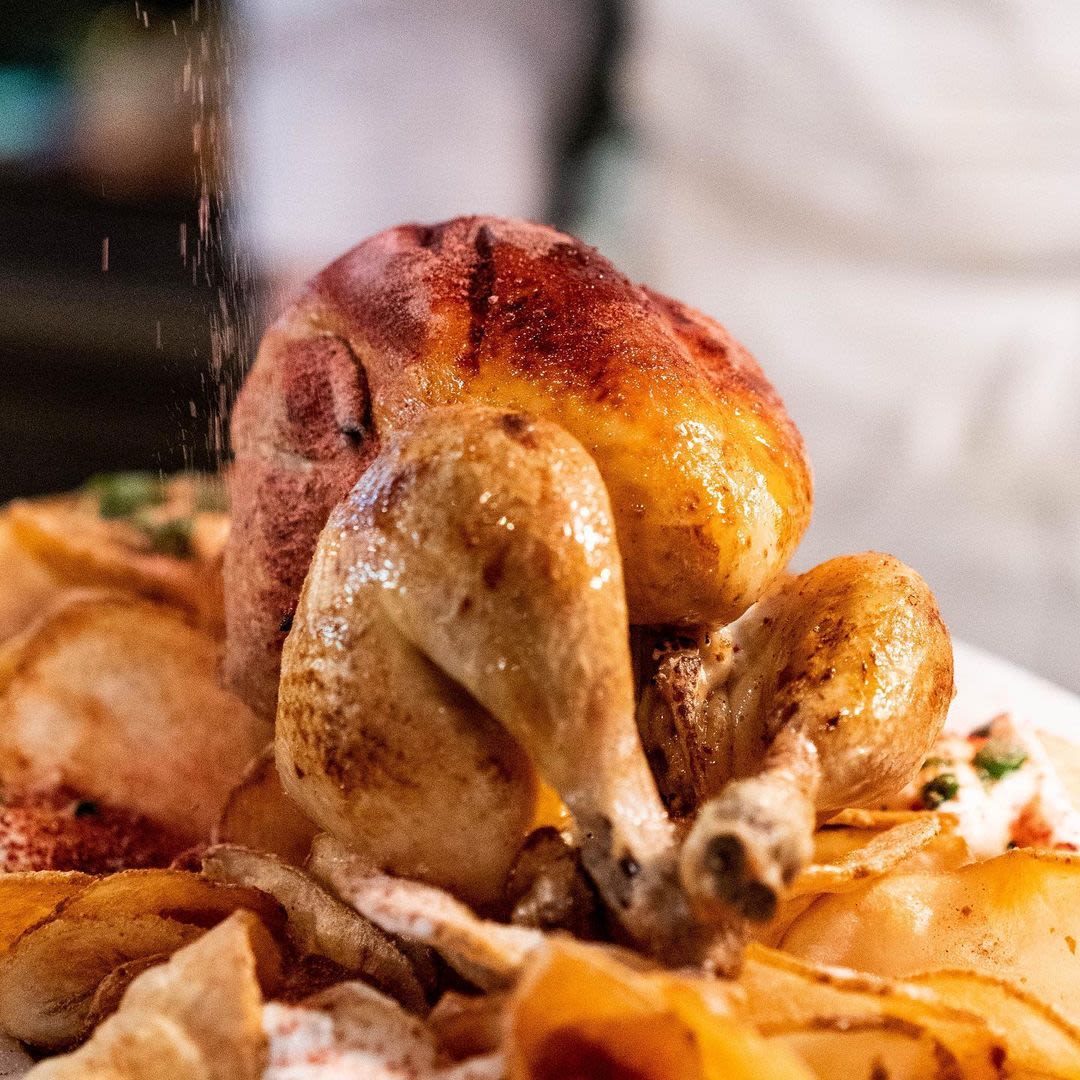 Roast chicken