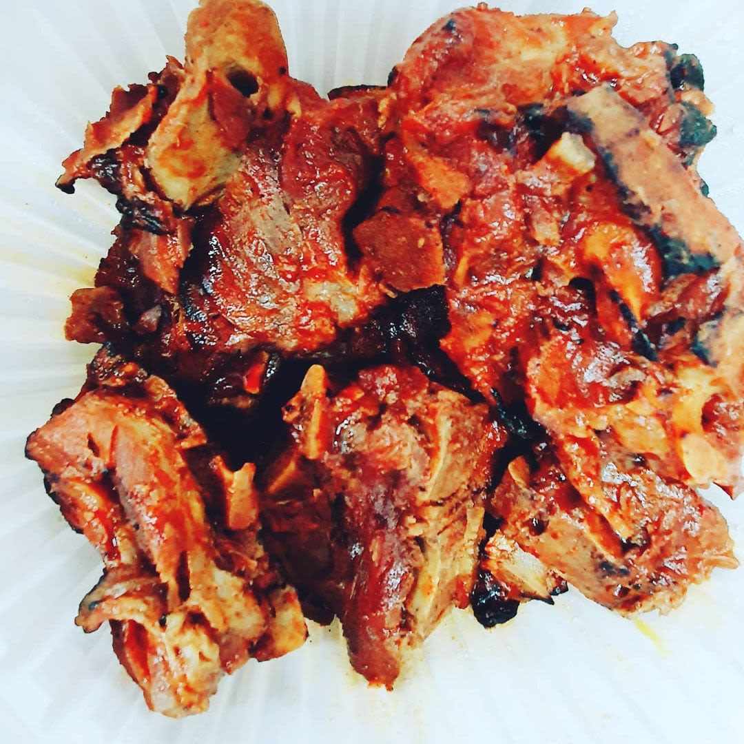 Ppyeogui (grilled bones)