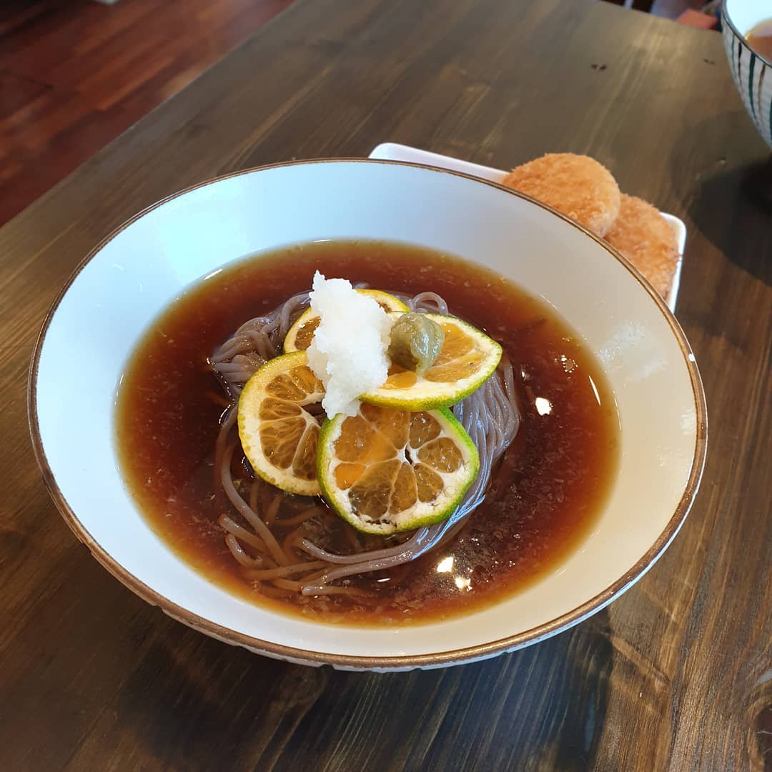 Green Tangerine Soba Noodles