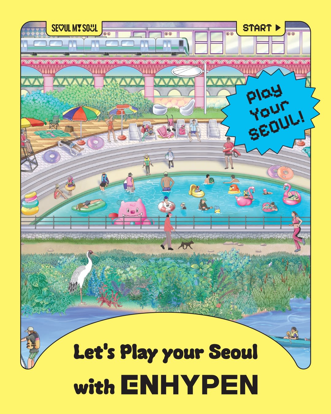 Seoul with ENHYPEN