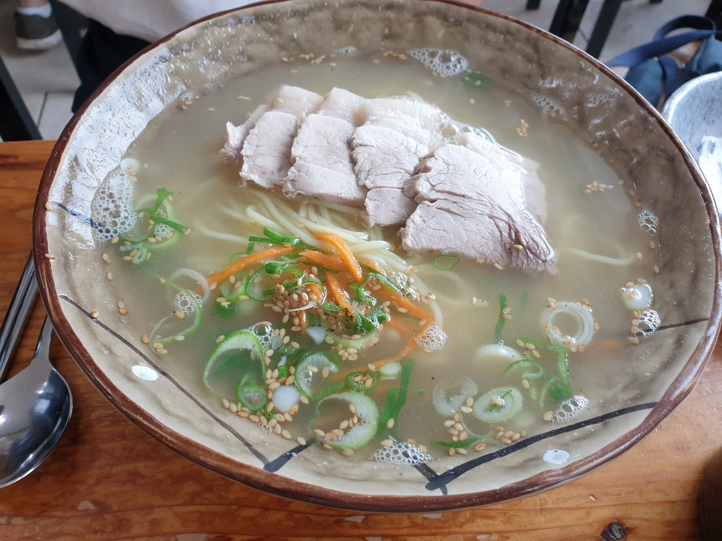 Gogi Guksu (meat noodle soup)