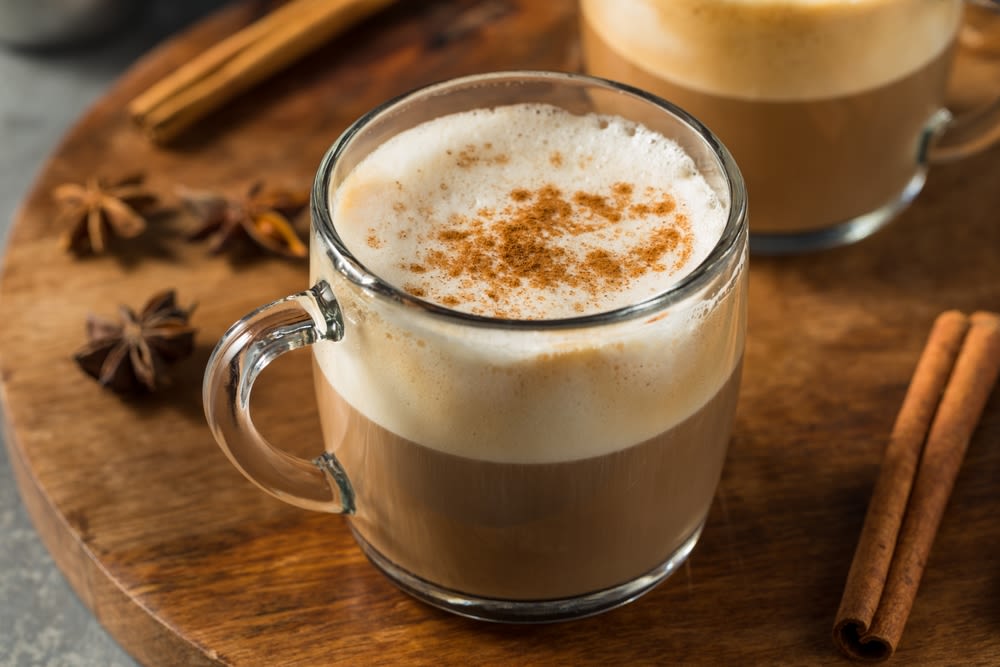 Perlen latte