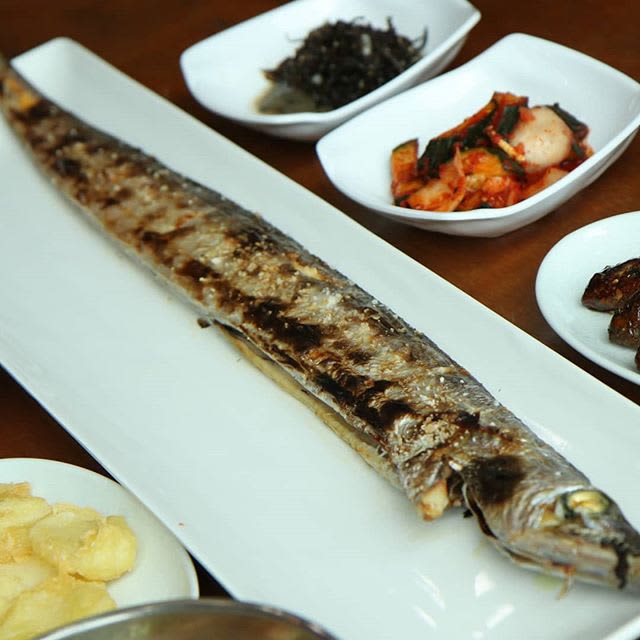 Grilled Cutlassfish Meal Set