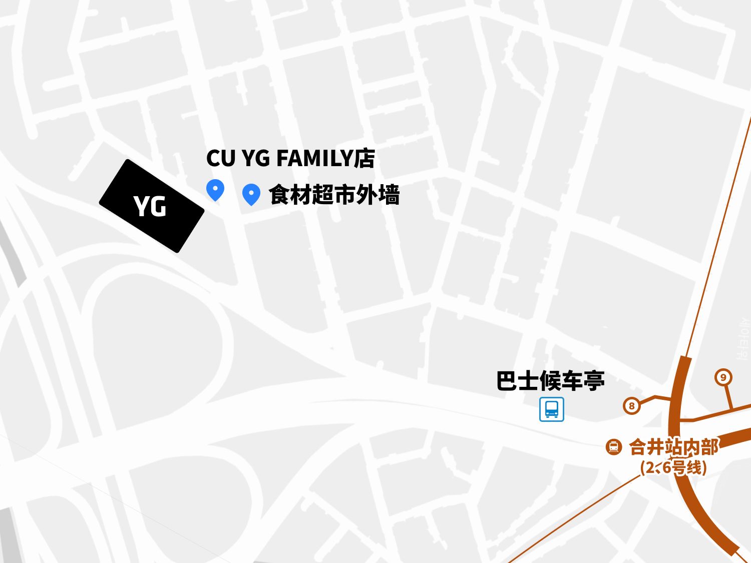 应援广告地图