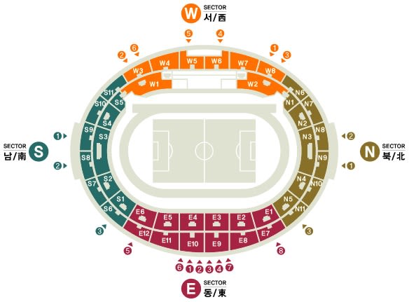Seat Map by Zone