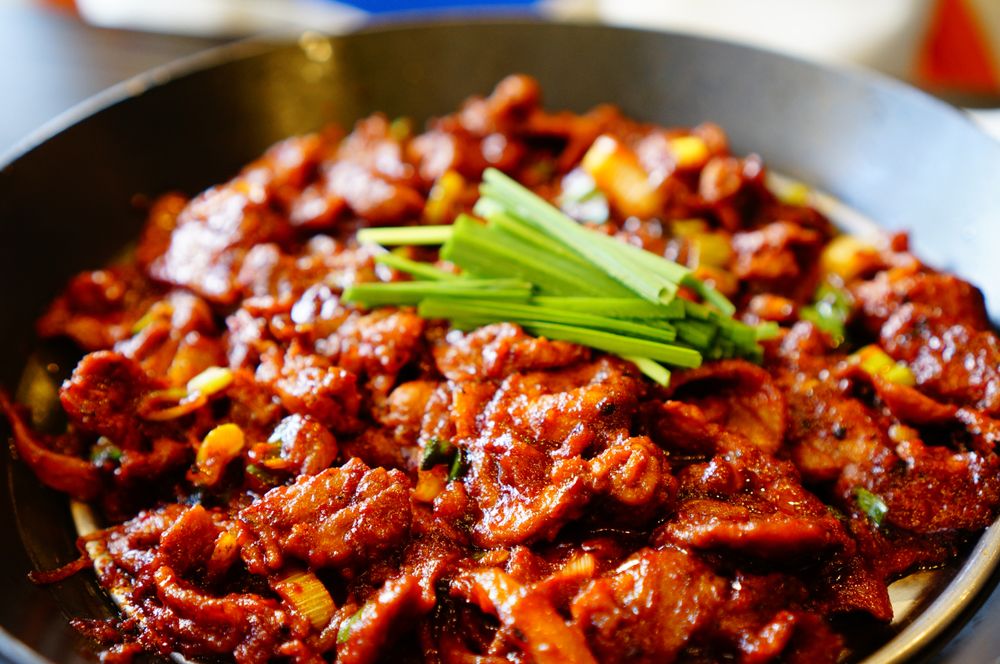 豚肉のピリ辛炒め