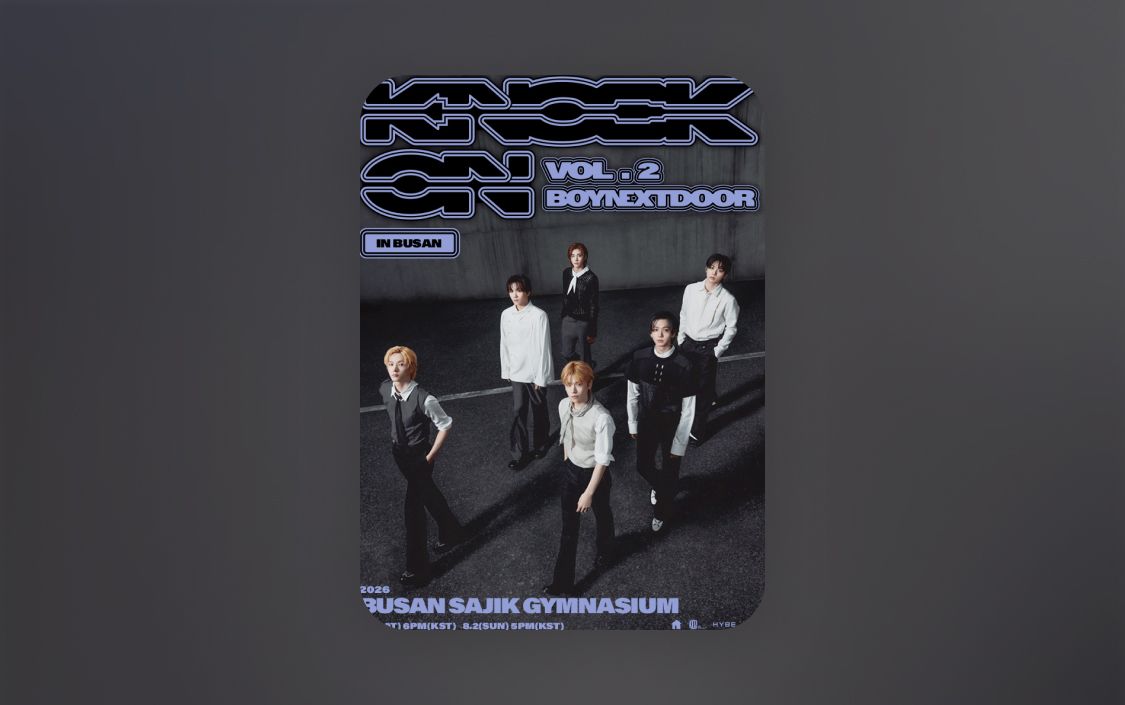 BOYNEXTDOOR 'KNOCK ON Vol.2' ソウル・釜山公演ガイド | NOL World