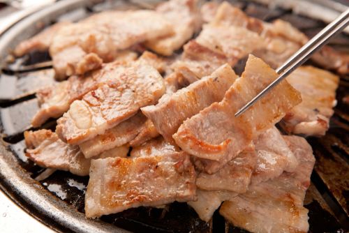 Samgyeopsal (pork belly)