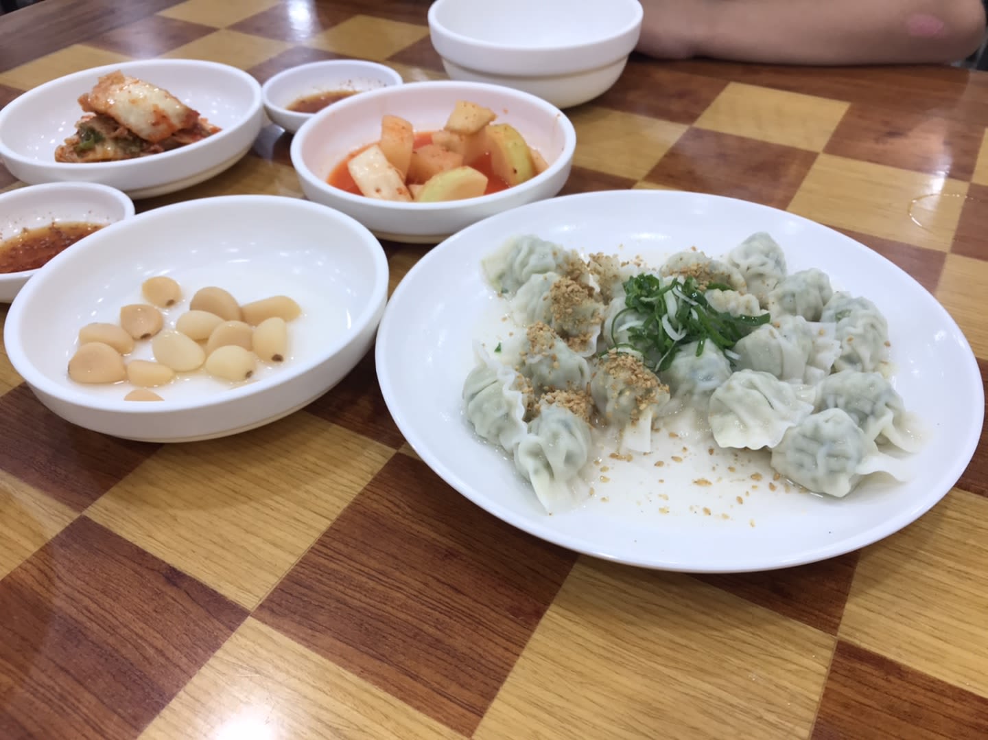 Boiled Mandu (dumplings)