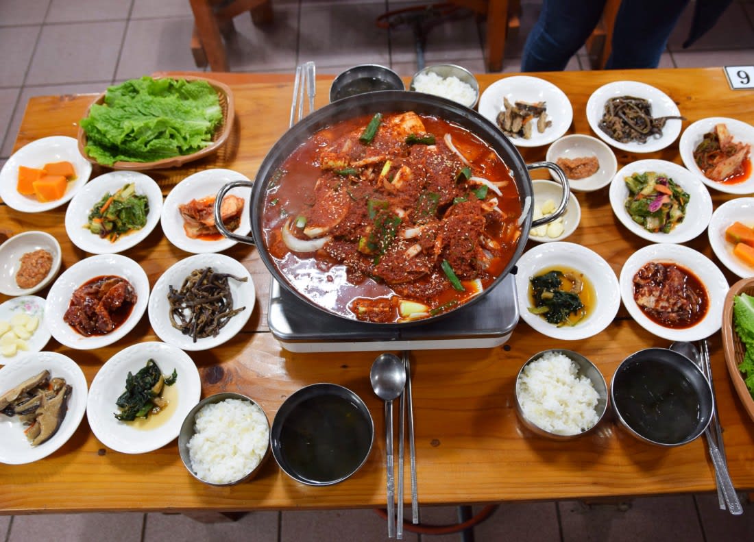 Galchi Jorim (braised cutlassfish) Set Meal