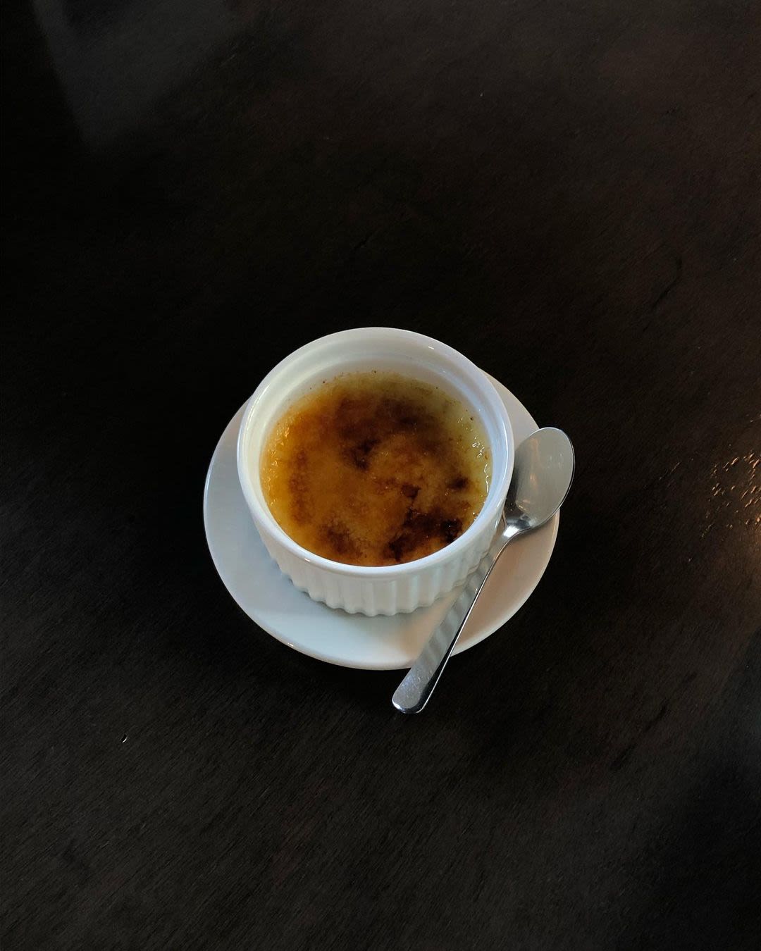 Butterscotch crème brûlée