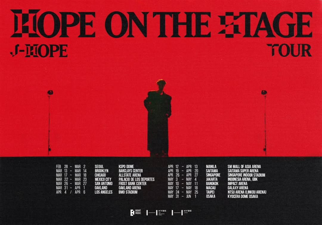 HOPE ON THE STAGE World Tour