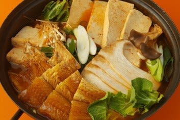 干明太鱼豆腐火锅