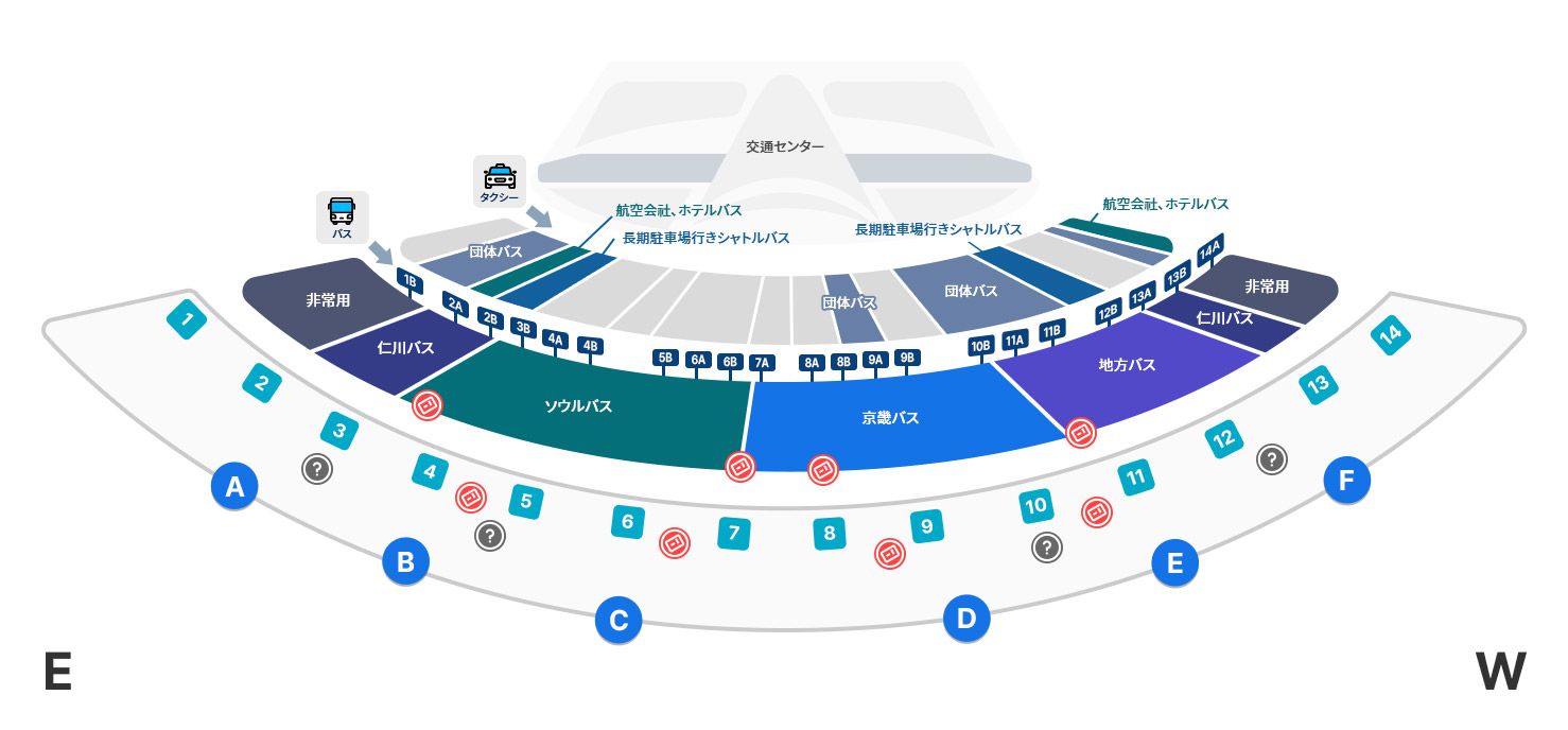 第1ターミナル MAP