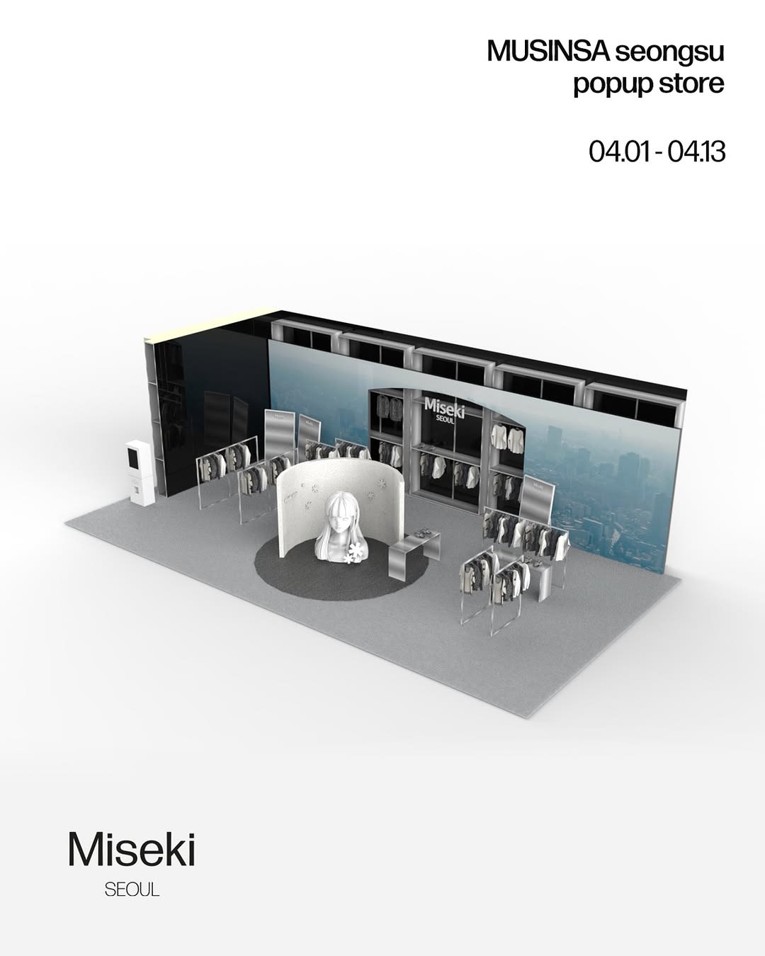 Miseki Seoul 25SS Pop-up Store