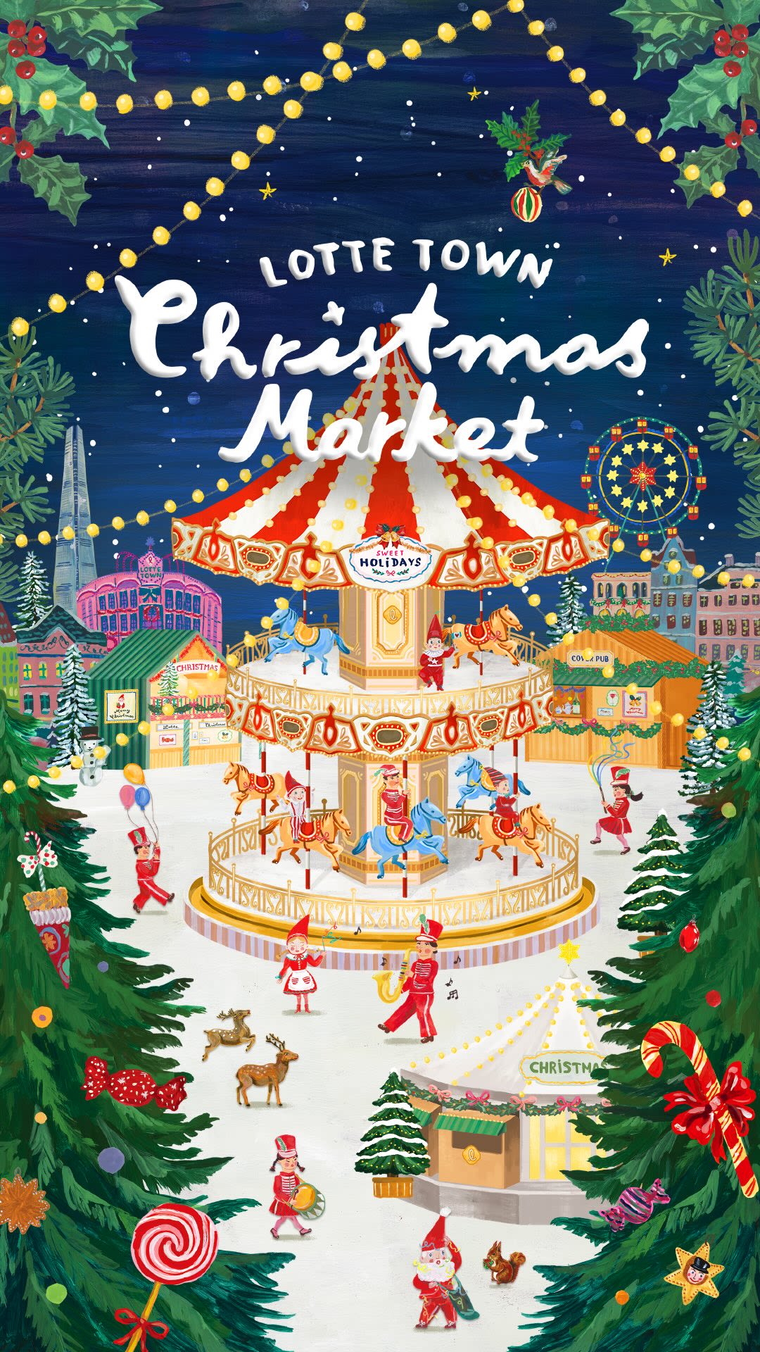 2025 Lotte World Tower Christmas Market