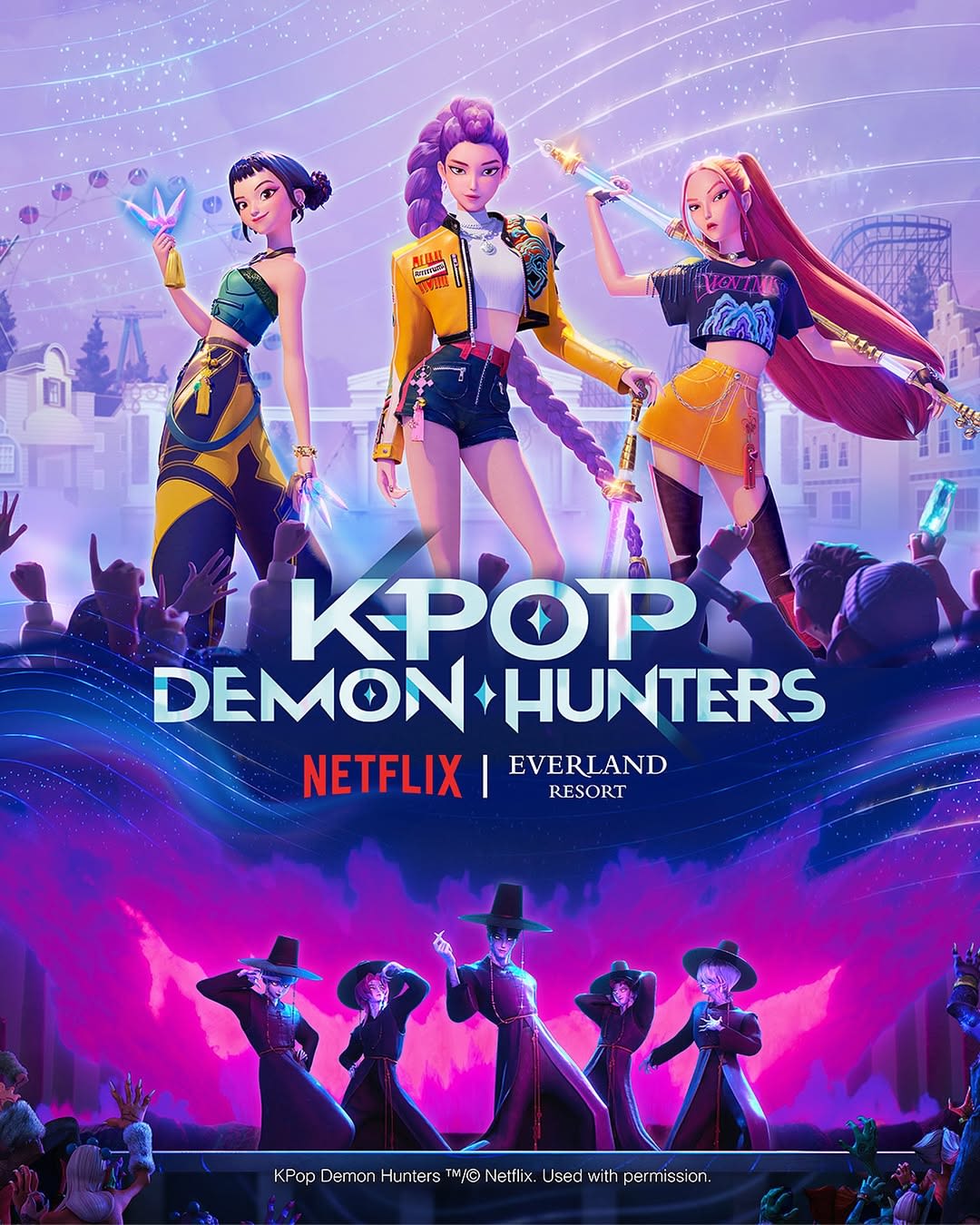 K-POP Demon Hunters X Everland