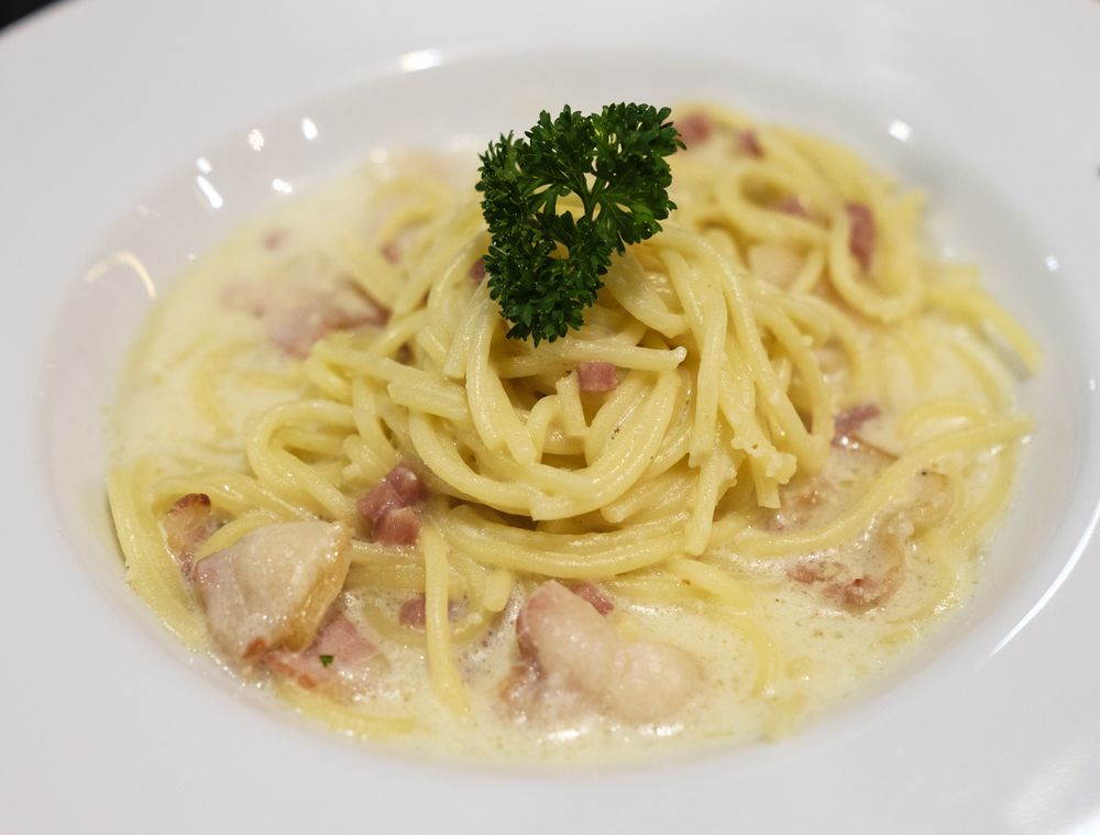 bills カルボナーラパスタ