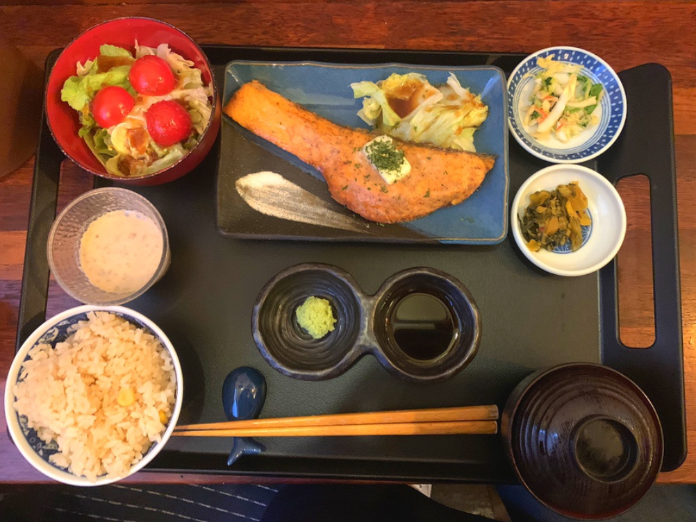 C 鮭バター焼き定食