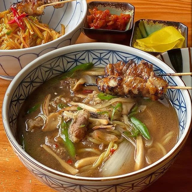 串焼きククス温麺