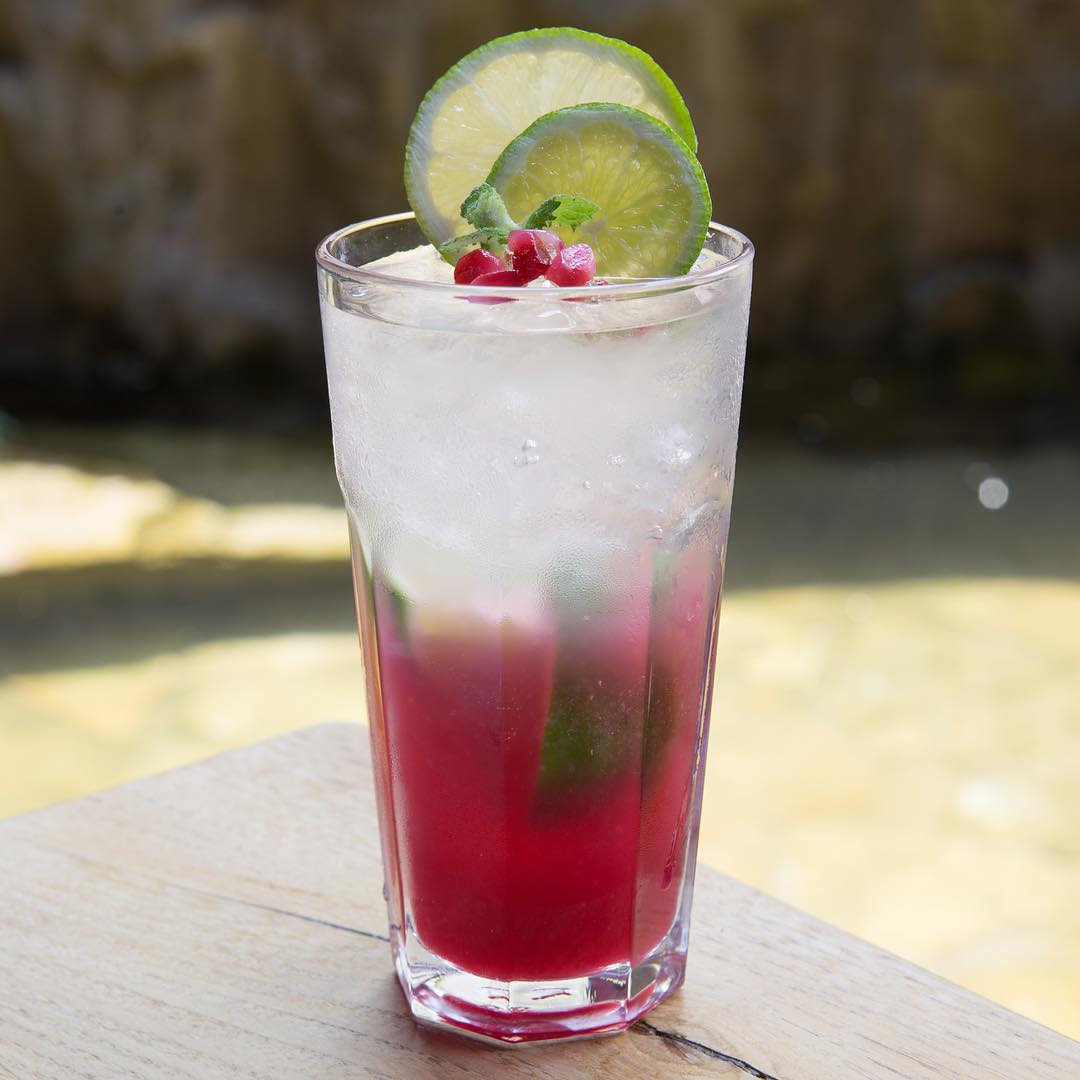 Pomegranate limeade