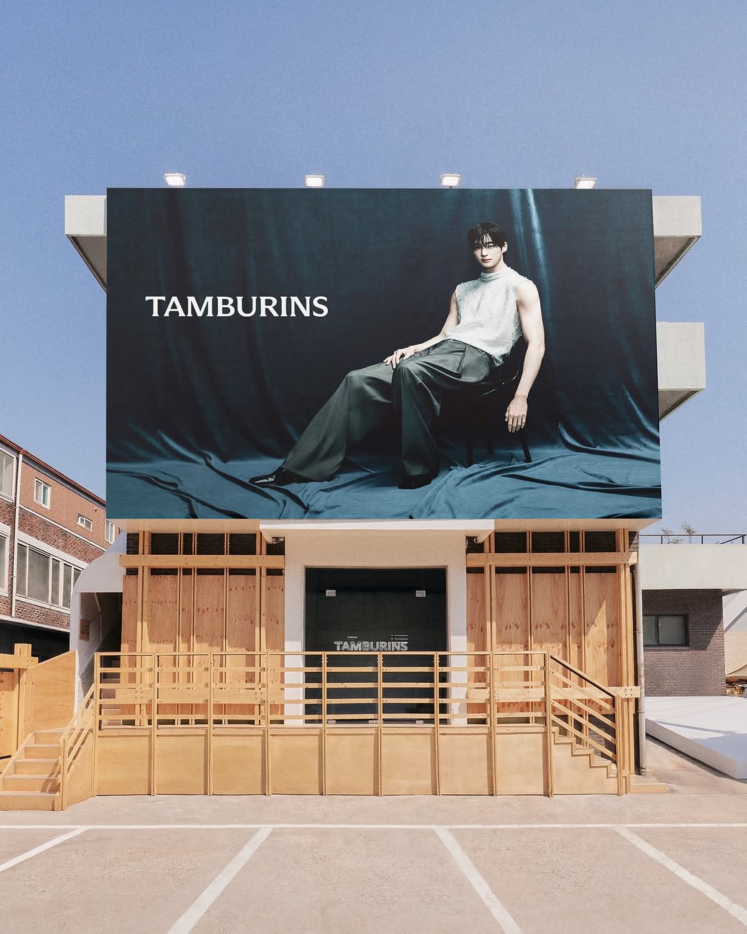 Tamburins BLUE HINOKI POP-UP