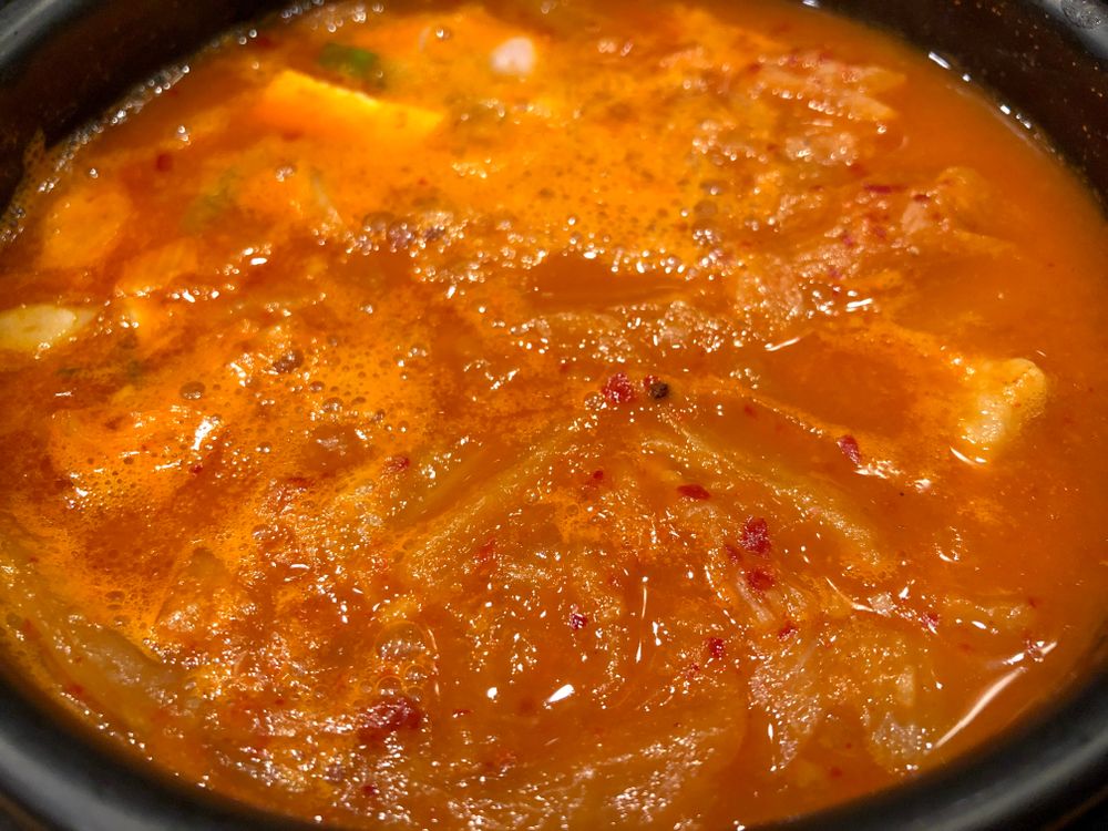 Saury Kimchi stew