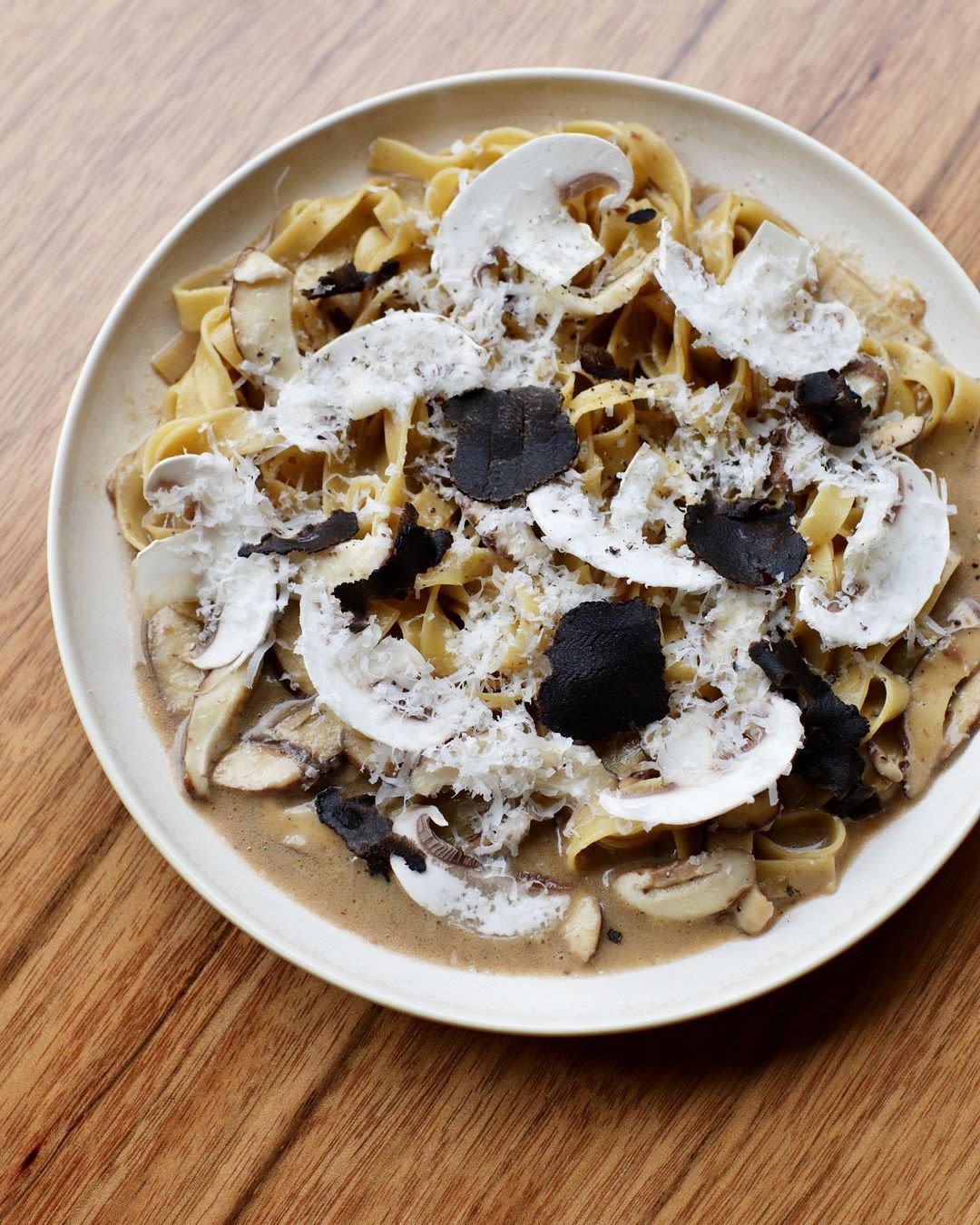 Truffle porcini & mushroom tagliatelle